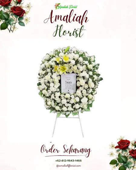 Krans Bunga Duka Manyak Payed